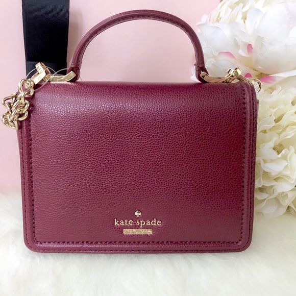 kate spade Handbags - 🎉HP🎉Kate Spade ♠️ NWT Red Leather Crossbody Bag